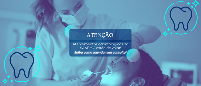 Atendimentos odontolgicos no SAAEMG