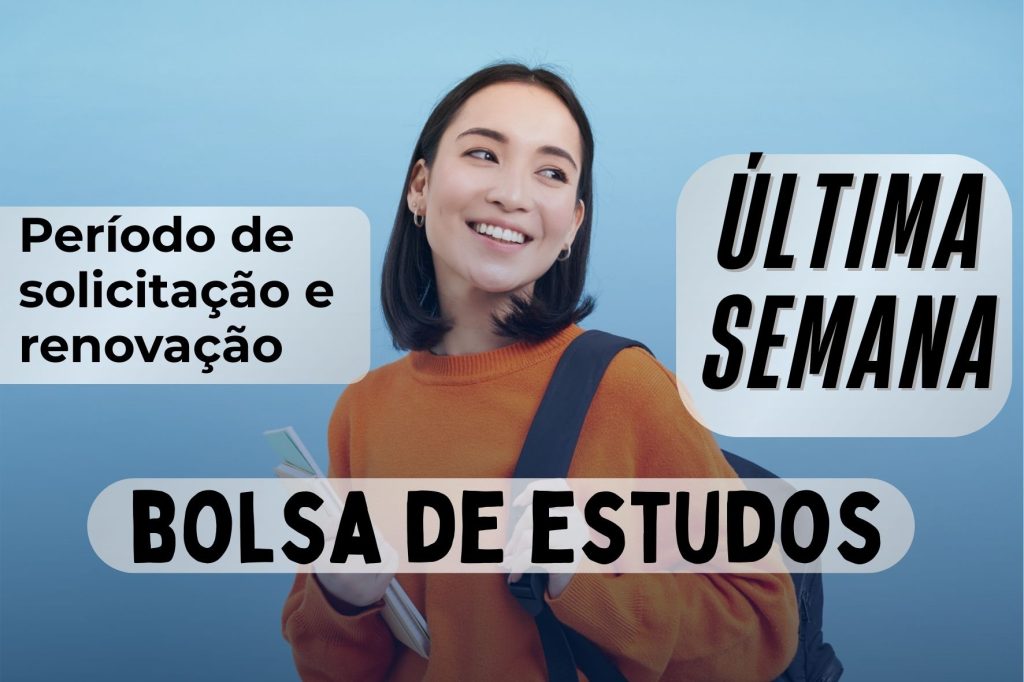 bolsa de estudos | Faltam 7 dias