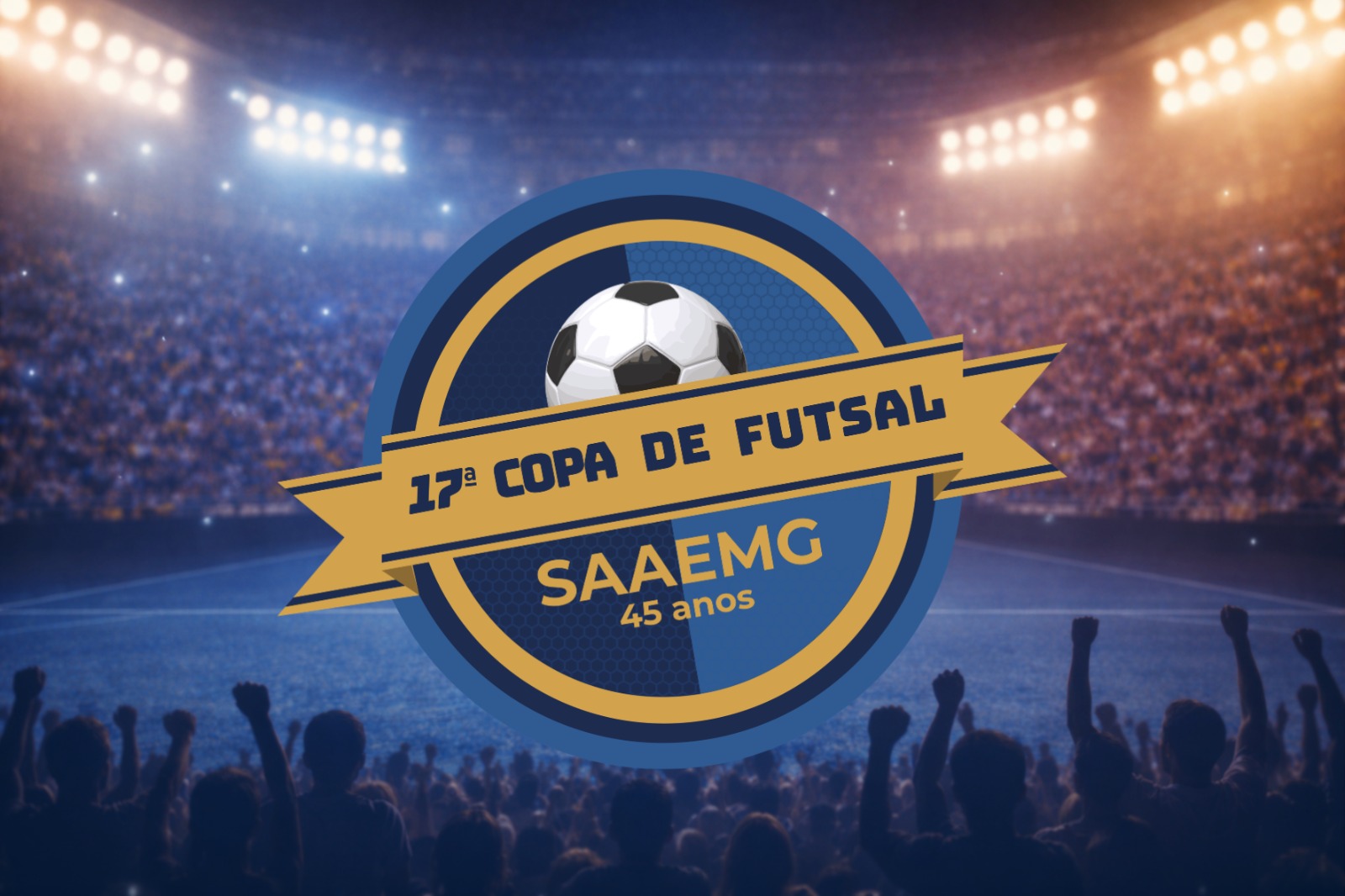 Inscrições abertas para a 17ª Copa SAAEMG de Futsal